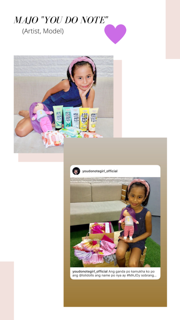 Majo You do note handmade doll